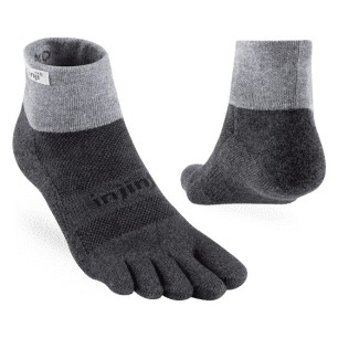 Injinji Trail Mini-crew Granite