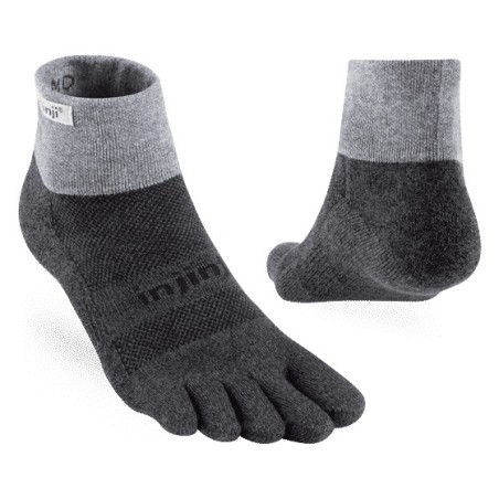Injinji Trail Mini-crew Granite