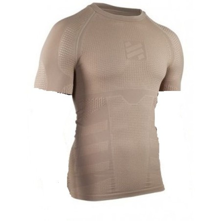 Compressport Raider Shirt SS Gray Sand