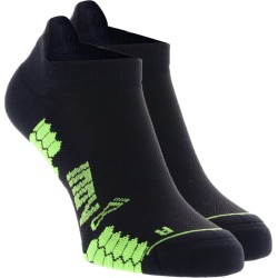 Inov-8 TrailFly Sock Low Black Green (2 paare)