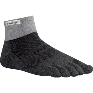 Injinji Trail Mini-crew Granite