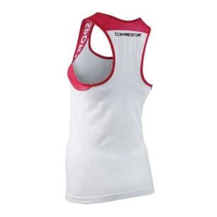 Compressport Trail & Running Shirt Tank V2 Woman White