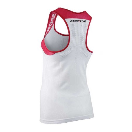 Compressport Trail & Running Shirt Tank V2 Woman White