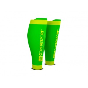 COMPRESSPORT R2 V2 FLUO GREEN